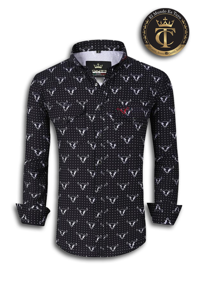 CAMISA PRINT TORO CT035-01